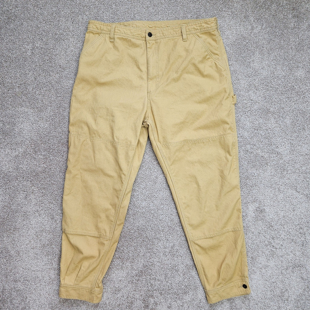 Patagonia All Seasons Hemp Canvas Double Knee Pants Women 18 Tan Workwear